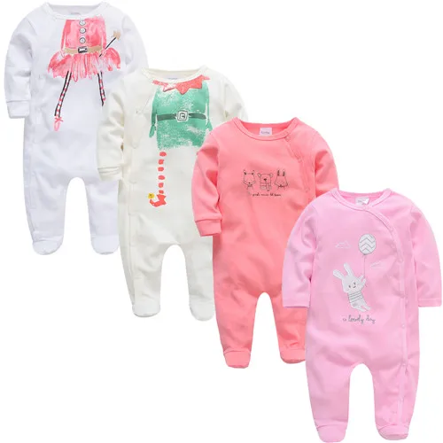 Новая детская одежда для новорожденных боди bebes Пижама для новорожденных комбинезон с длинными рукавами roupa de bebes Детские комбинезоны для мальчиков и девочек - Цвет: 87883742