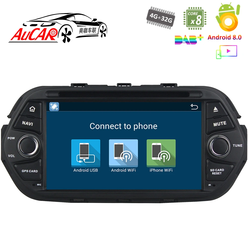 Android 8 0 автомобильный dvd плеер для Fiat Tipo Egea 2016 2017 Автомобильный GPS Мультимедийная