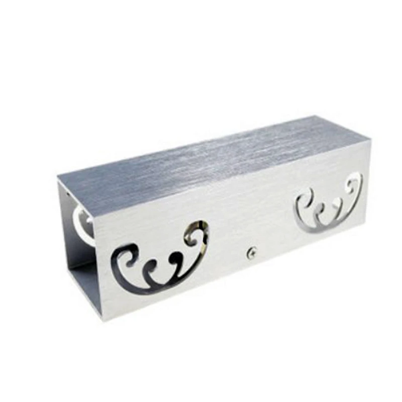 

6W AC85-265V Double Head Of Butterfly Shape Aluminum Morden Wall Scone For Hotel KTV Bar Background Decorative Wall Light