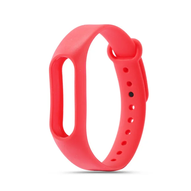 Сменный смарт-браслет для mi Band 2, ремешок, силиконовые аксессуары, браслет для Xiaomi mi Band 2, цветной ремешок на запястье - Цвет ремешка: Red