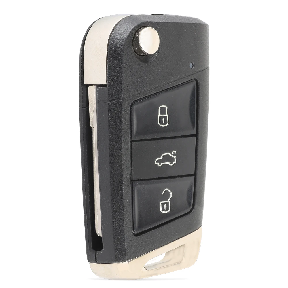 KEYECU для Volkswagen Caddy Eos Jetta Touran Seat Leon Skoda Golf 7 стильный модифицированный дистанционный