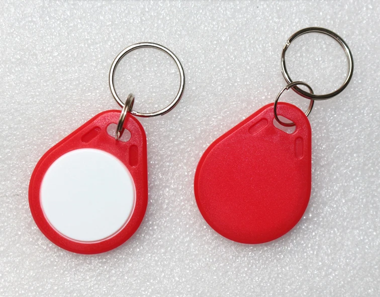 1000pcs RFID key fobs 13.56MHz proximity NFC tags 215 keyfob tag for all nfc products | Безопасность и защита