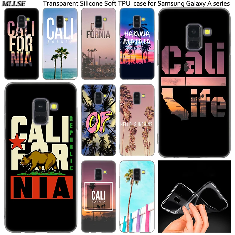 Силиконовый чехол для Samsung Galaxy A50 A30 A10 A40 A6 A8 Plus A9Star A5 A7 2018 2017 2016 Note 9 8 | Мобильные
