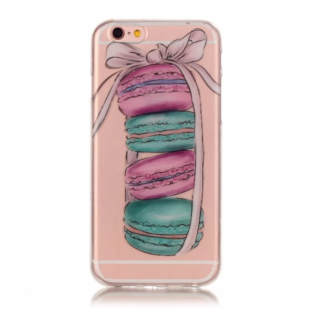 Довольно печатных Прозрачный шаблон Fundas чехол для iPhone 6 S плюс 5 5S SE ТПУ мягкий 7