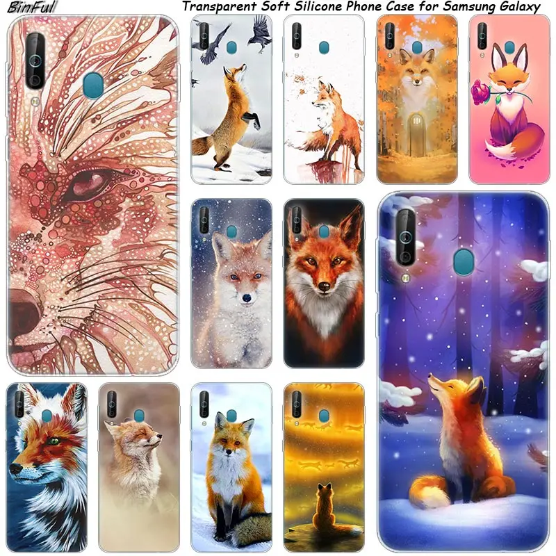 Силиконовый чехол для телефона Samsung Galaxy A80 A70 A60 A50 A40 A40S A30 A20E A2CORE M40 Note 10 Plus 9 8