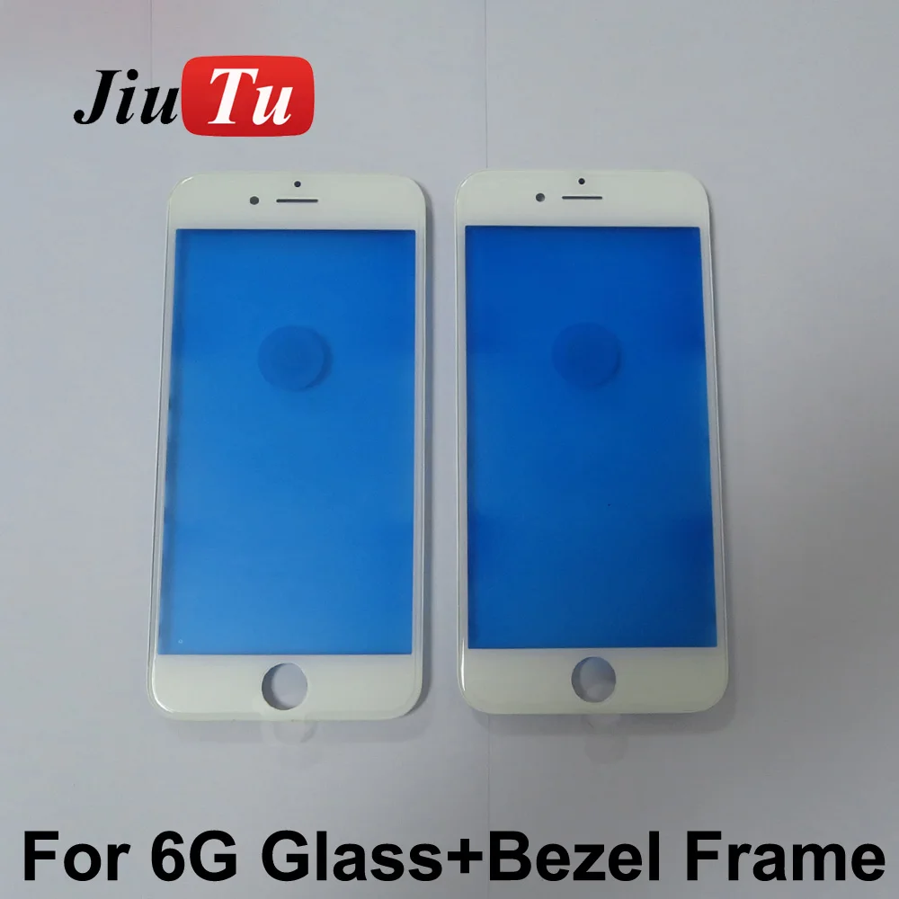 Холодное нажатие Переднее стекло + Рамка для iPhone 6 6Plus 6S Plus 7G 7 plus 8 8plus ремонт жк