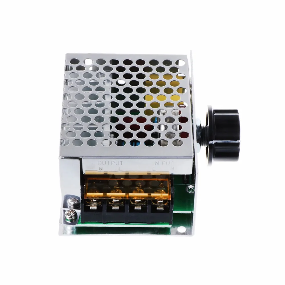 AC 220 V 4000 W высокой мощности SCR регулятор скорости Электронный регулятор напряжения