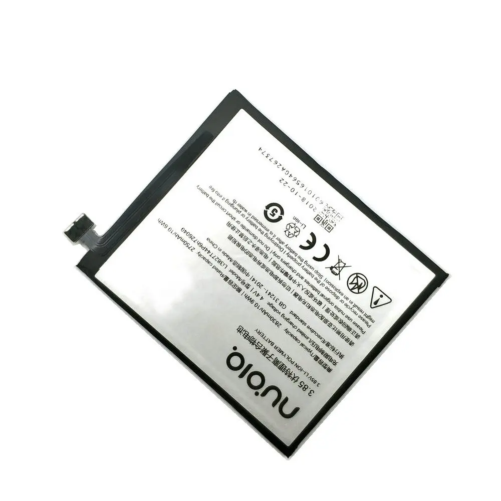 Аккумулятор для телефона Li3827T44P6h726040 3 85 В 2830 мАч ZTE Nubia Z11 Mini NX529J | Мобильные телефоны