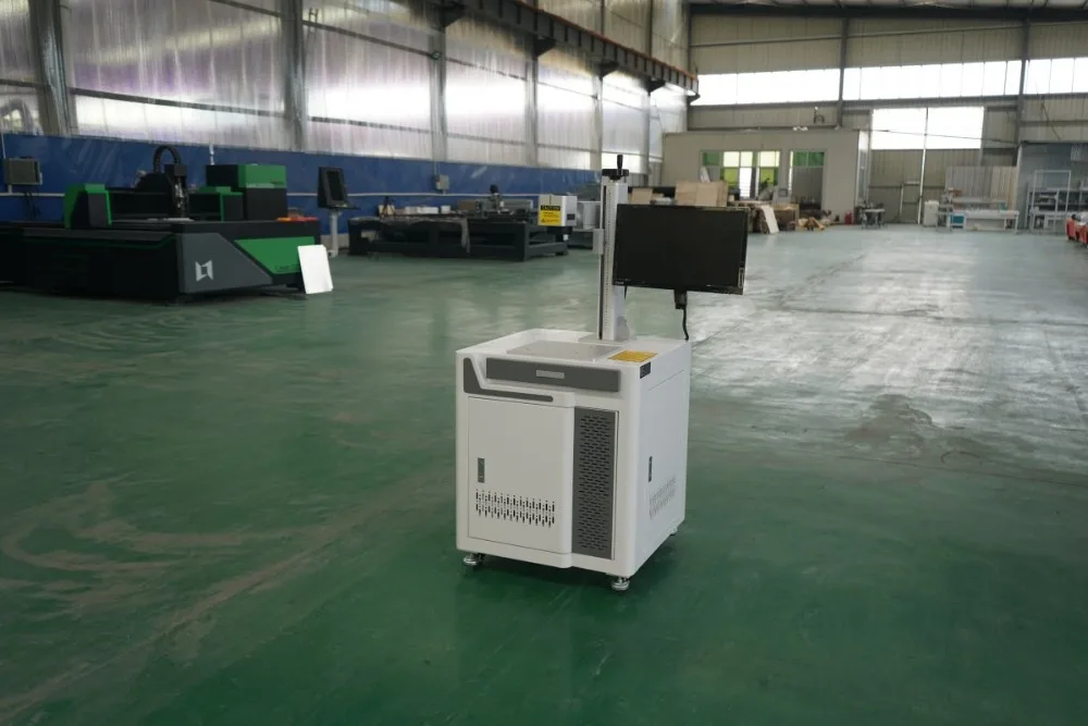 20 Вт макс Сплит Тип Волоконно лазерная маркировочная машина с хорошей ценой и