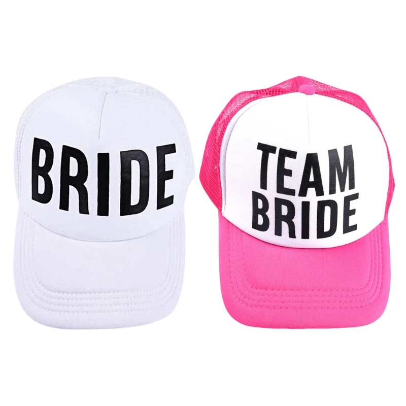 

Bride Baseball Hat Bridal Wedding Party Trucker Cap