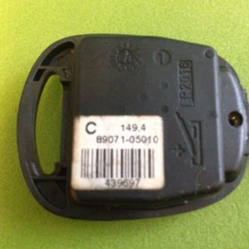 KEYECU Модернизированный дистанционный брелок 434 МГц ID4D66 чип для Toyota Yaris Avensis Corolla Carina и т. д. P/N: 89071-05010 с лезвием TOY47
