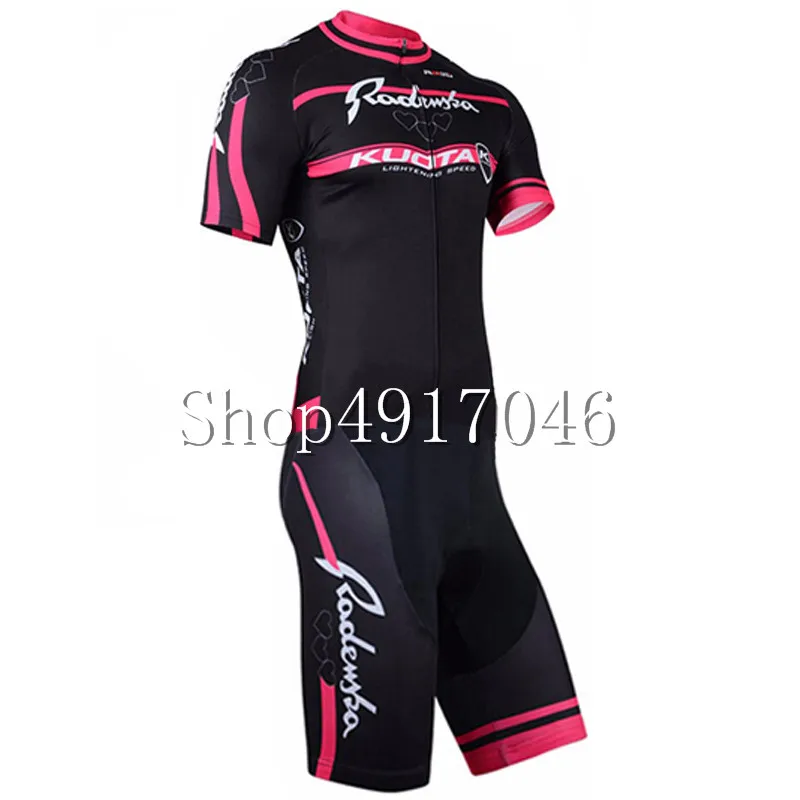 5 pro team KUOTA Триатлон велосипедный костюм цельный короткий рукав летний Боди Одежда для велосипеда MTB Ropa Ciclismo speedsuit - Цвет: 5