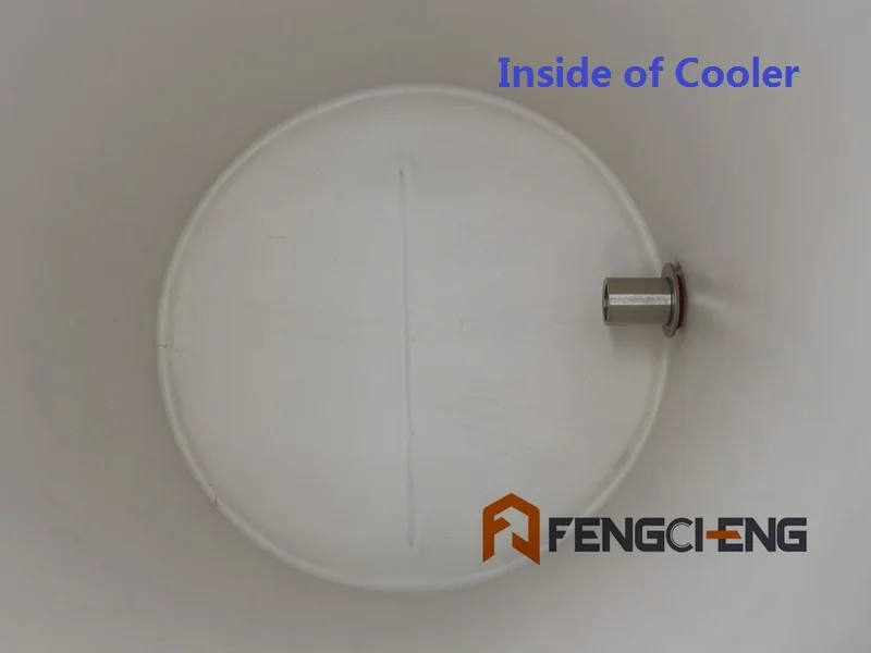 S/S бесшовная перегородка кулер оборудование для домашнего пивоварения|weldless