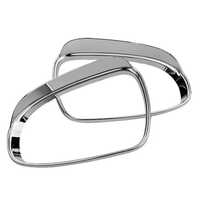 ABS Chrome Автомобильное зеркало заднего вида, дождь, брови, щитки, защита от дождя, лопасти, покрытие для Kia Sportage 4 QL, аксессуары - Название цвета: ABS Chrome