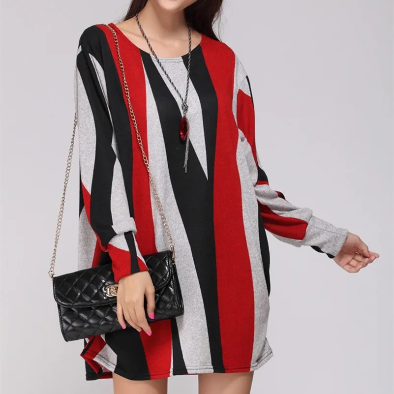 Тонкий 2018 осень зима женские пуловеры свитера Повседневный свитер Трикотаж Плюс