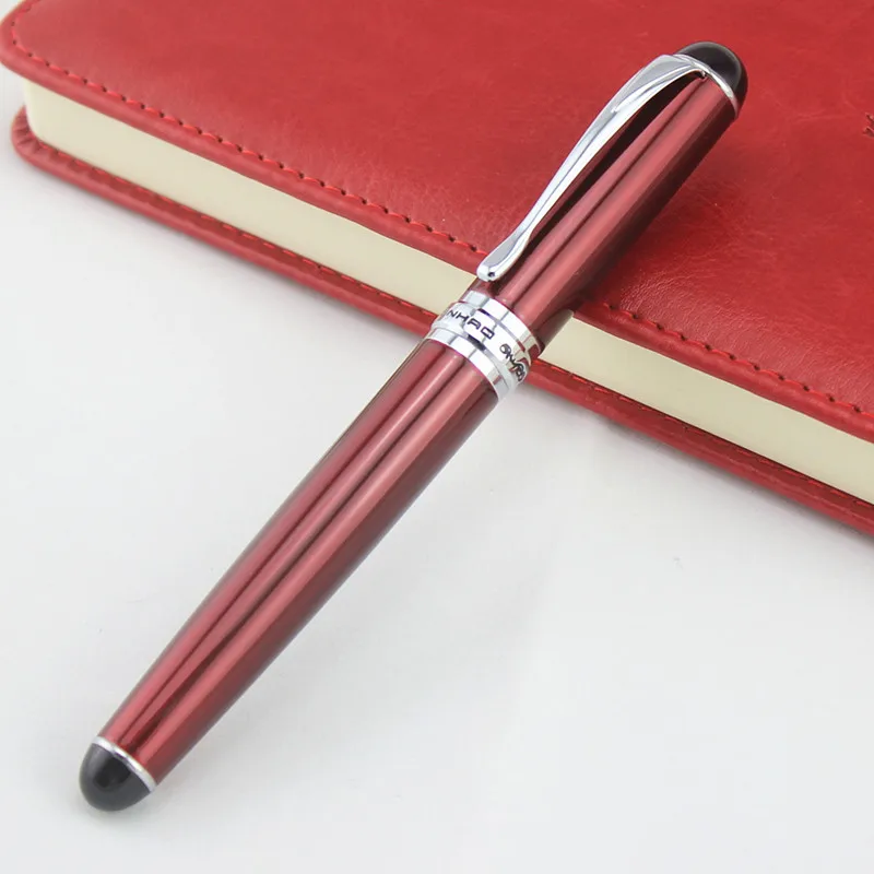 

Jinhao 750 Black High Quality 0.7mm Nib Rollerball Pen Metal Clip Luxury Pens Caneta Stationery Office School Supplies