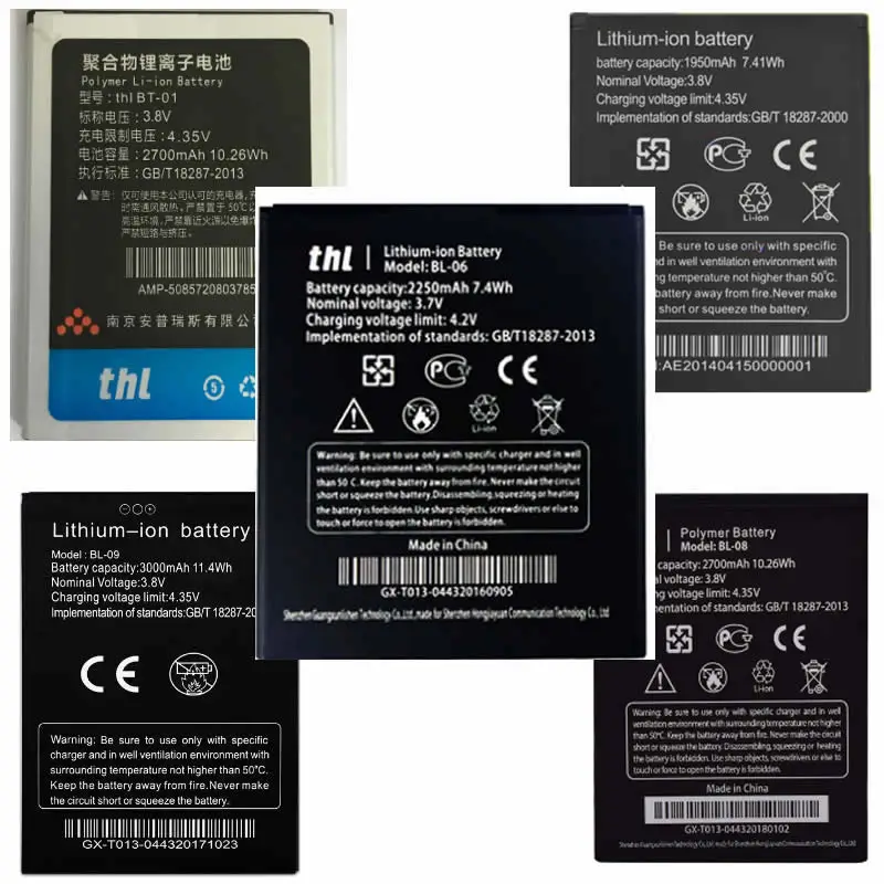 MLLSE BL 06 08 09 BT 01 Аккумулятор для THL W200 W200S W200C T6 T6S Pro мобильный телефонная батарея код