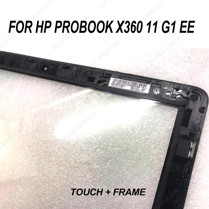 Замена 11,6 для hp ProBook X360 11 G1 EE lcd светодиодный дисплей+ кодирующий преобразователь сенсорного экрана в сборе панель образовательный ноутбук