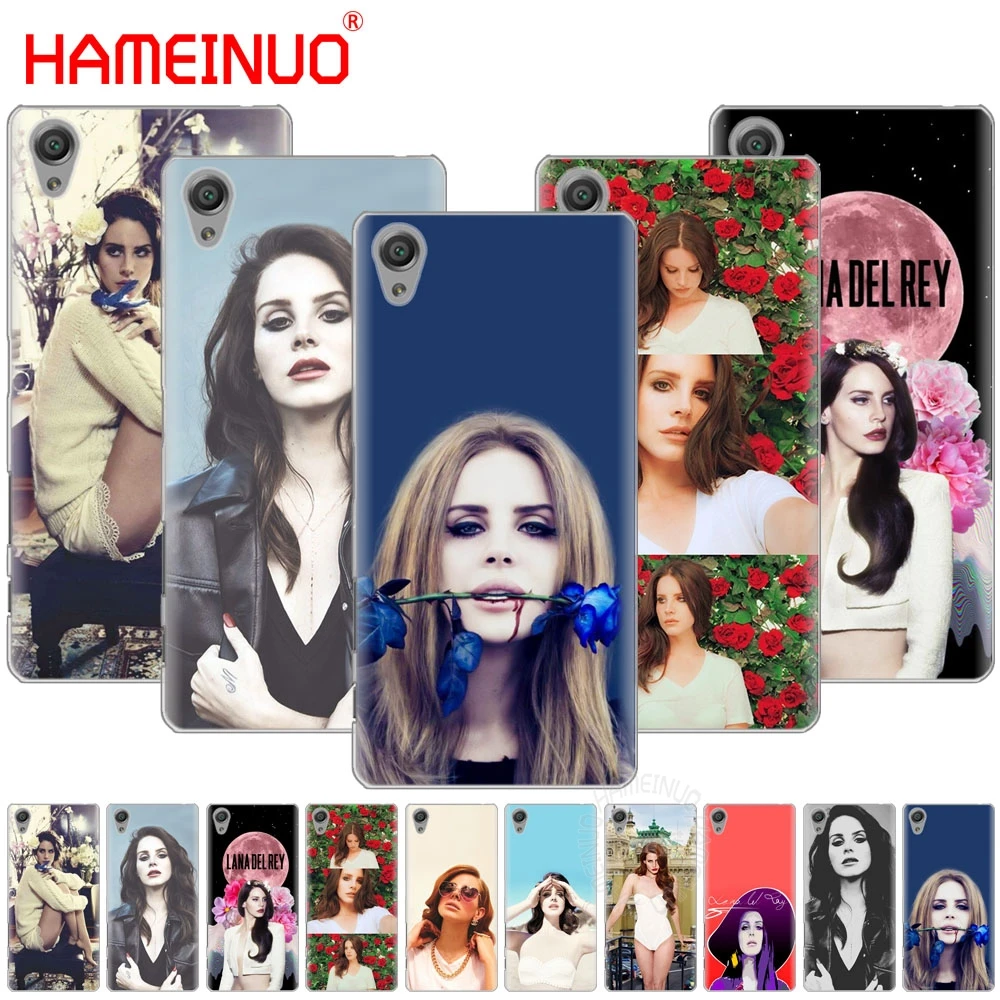 HAMEINUO lana del rey чехол для телефона sony xperia z2 z3 z4 z5 mini plus aqua M4 M5 E4 E5 C4 C5|Бамперы| |