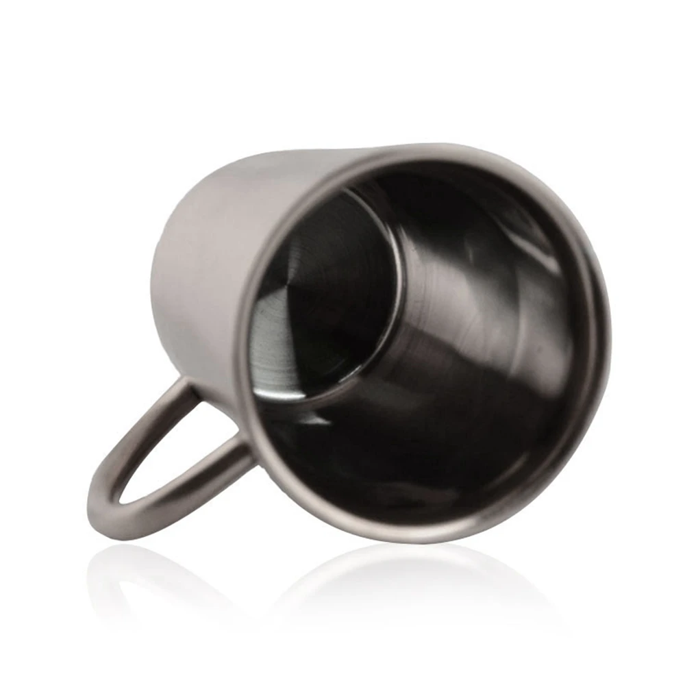 Кофейная кружка с двойными стенками из нержавеющей стали медным покрытием в