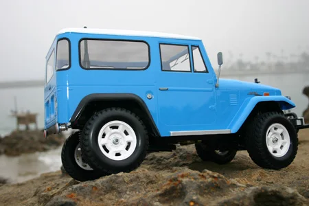 Прозрачный корпус с наклейками для масштаба 1/10 RC Tamiya CC01 MST FJ TOYOTA Rock Cralwer Wrangler Land