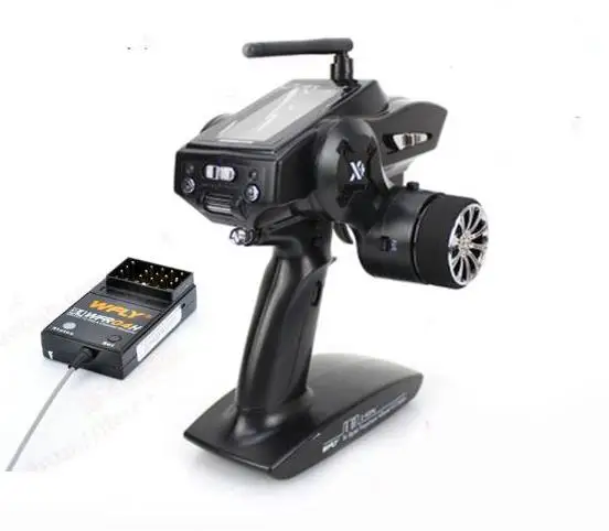 

WFLY X4 car with 2.4G four-channel remote control with WFR04H high-voltage receiver