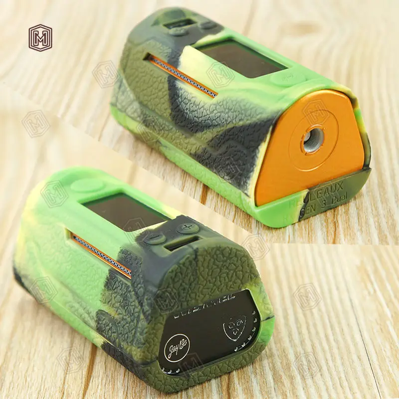 2 шт. силиконовый чехол Microsmoke для WISMEC Reuleaux RX GEN3 Dual 230W подходит гнома Кинг с кожаным
