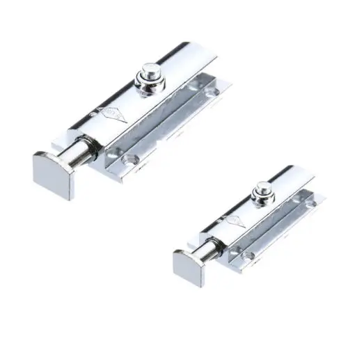 Door Gate Slide Bolt Lock for Bathroom Toilet Home Safety Catch Latch Loaded Metal Kitchen Security Barrel | Дом и сад
