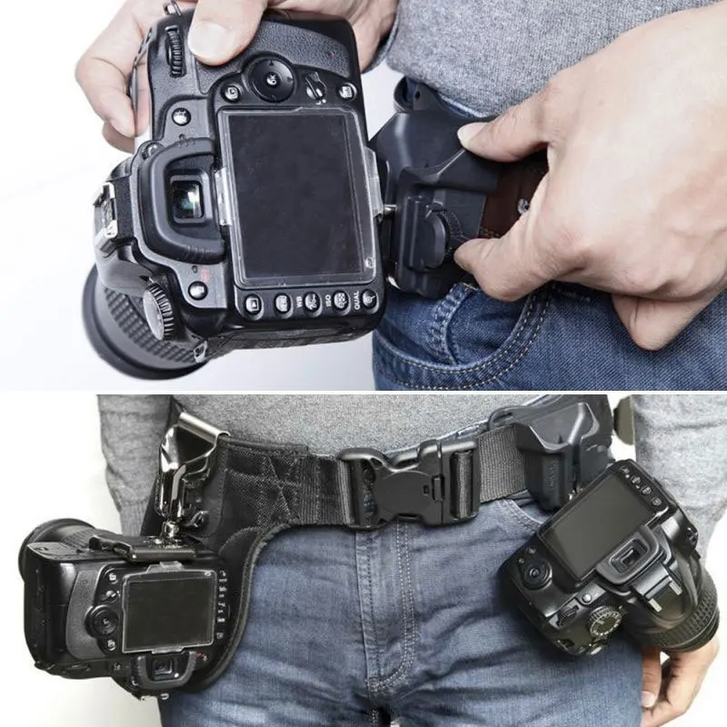 Снимать Камера Пояс Пряжка Кнопка Ремни Аксессуары для DSLR Камера|Аксессуары
