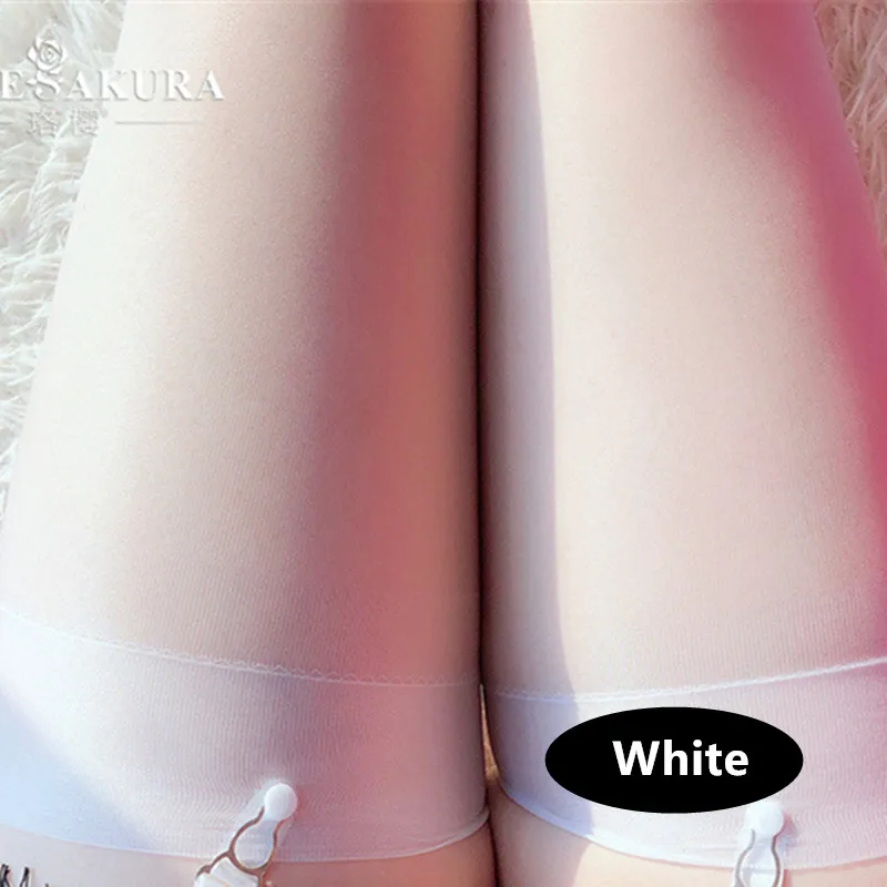 0101white ALICENO, новинка, 5D, нейлон, не эластичные, сексуальные, для женщин, до бедра, чулки, винтаж, длинные, выше колена, носки, для девочек, прозрачные леггинсы 0101 - Цвет: 0101white