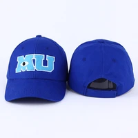 voron 2021 new brand pixar movie monsters university sulley mike mu letters baseball blue hat baseball caps one piece vestidos