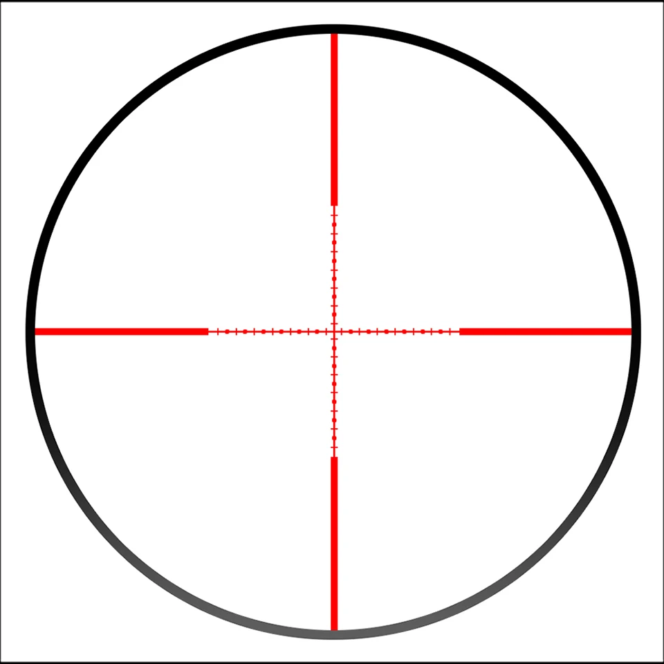 Оптика обнаружения 6-24x42 Aoe Riflescope Регулируемый зеленый красный точечный охотничий светильник тактический прицел оптический прицел