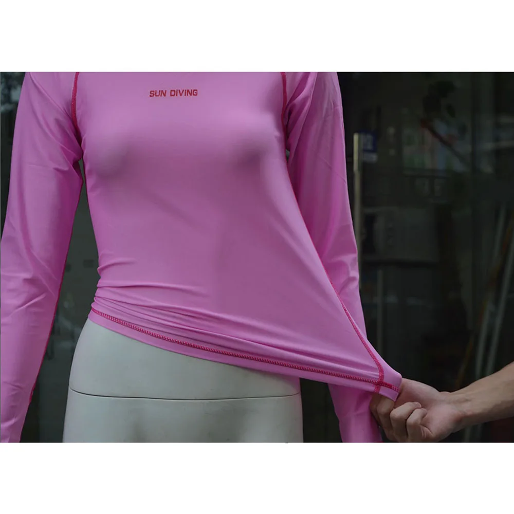 Дропшиппинг женский купальник UPF50 + Rashguard с длинными рукавами одежда для серфинга