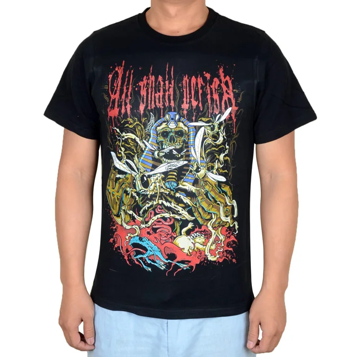 Летние стильные винтажные футболки в стиле Харадзюку с героями аниме All Will Perish