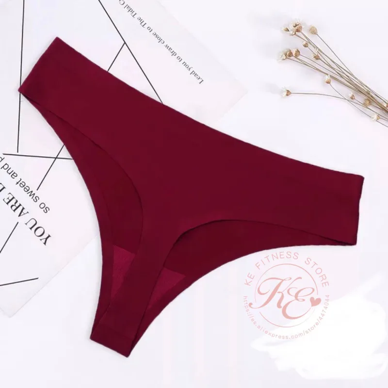 KE pack 3 приспособления красный уход для фитнеса tanga mujer seda de hielo sin costuras braguitas ropa