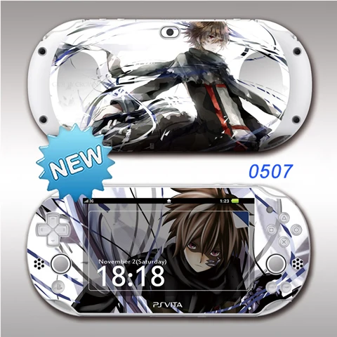 0507 PSV2000 Sticker Аниме игра Передняя и задняя защитная PSV2000 Кожа Наклейка s Обложка для sony PSvita 2000 EVA PSV2000 Наклейка виниловая кожа Наклейка протектор - Цвет: 0507 PSV2000 Sticker