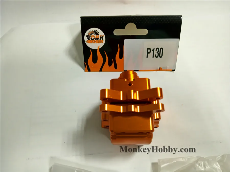 DHK RC автозапчасти передняя/задняя Diff коробка передач (изготовленная на станке) P130