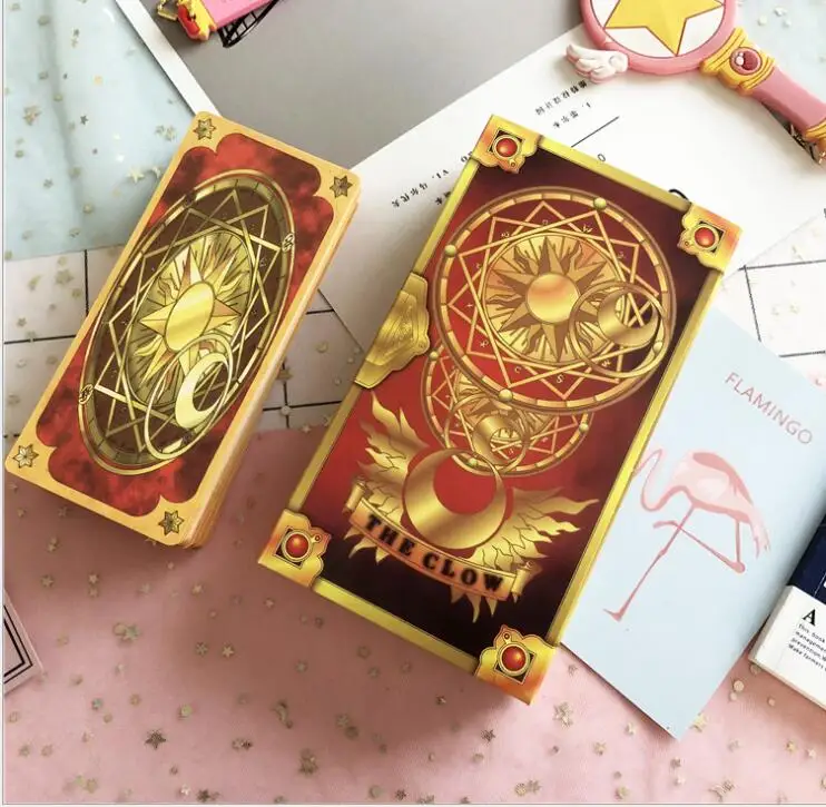 Карта Captor игровых карт Коллекция классических Клоу карты Малый Размеры Косплэй
