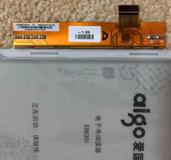6 'ɾ-ink экран для Pocketbook 301 + Дисплей электронная книга PocketBook Pro 602 603 pro 611 613 ED060SC4