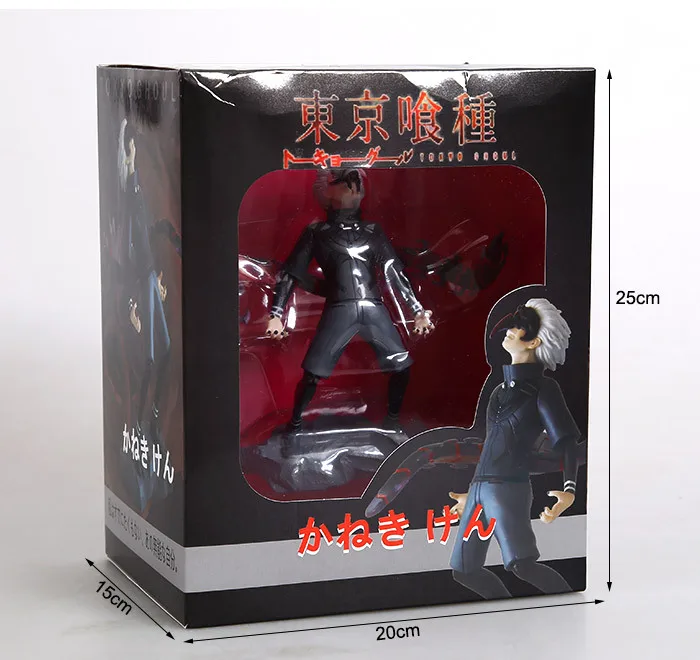 Новинка; Лидер продаж; 15 см; Токийский Гуль; Kaneki Ken; поколение темных Цзинь; Muyan; фигурка; Коллекция игрушек; Рождественский подарок; кукла