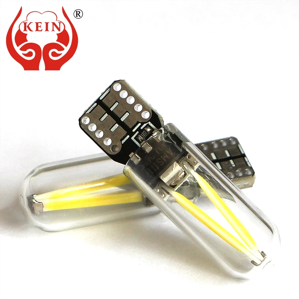 KEIN 10 шт. 6000K светильник для чтения t10 w5w led автомобиль 194 Внутренняя дверь панель
