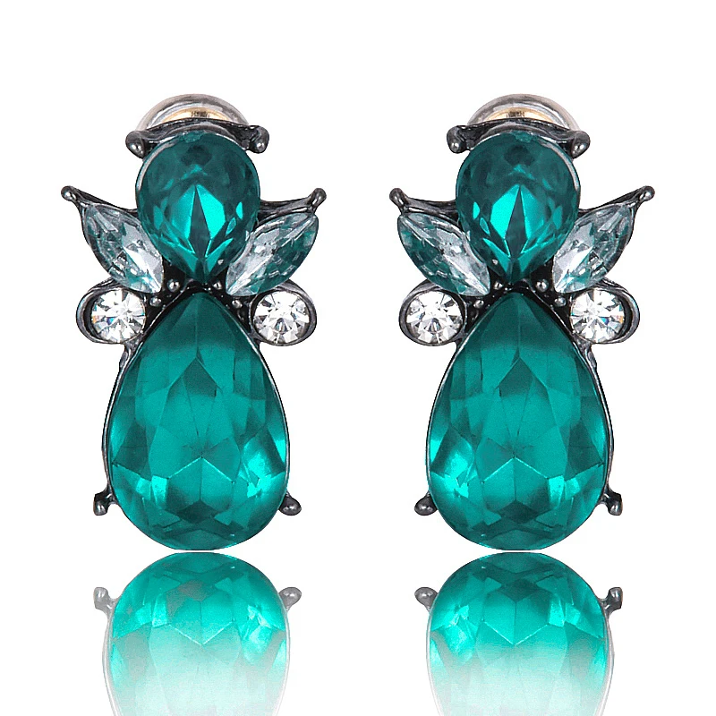 2017 новые модные очаровательные женские серьги гвоздики ювелирные изделия Модные