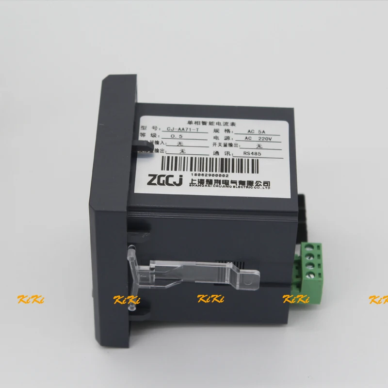 Черный 80*80 мм 0 5A amperemeter цифровой Интеллектуальный AC Ампер метр с RS485 связь Modbus RTU