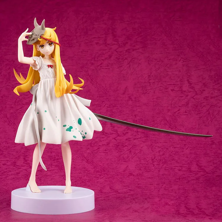 Oshino Shinobu фигурка Коллекционная ПВХ сексуальная модель Bakemonogatari фигурка|Игровые