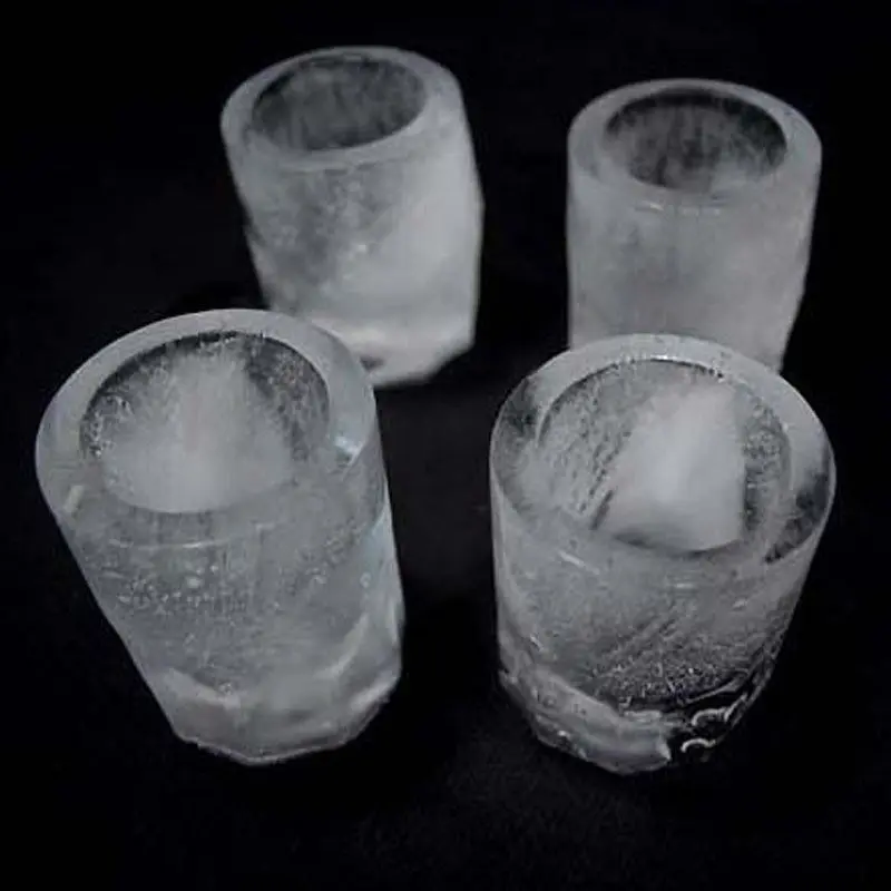 IVYSHION многоразовая 4-Cup форма для льда чашка лед для напитков лоток забавная форма кубик для заморозки форма для льда Форма для льда вечерние аксессуары