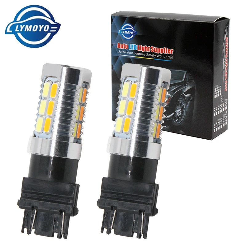 1157 BAY15D 22 светодиода 5630 SMD t20 7443 t25 3157 автомобильная желтая белая двухцветная
