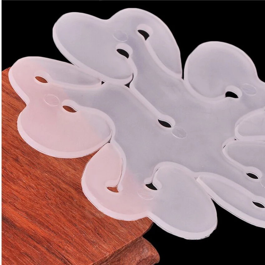 5 шт./лот клипов для воздушных шаров в форме цветка, практические аксессуары для декорирования свадеб, дней рождения - сливовый цвет.