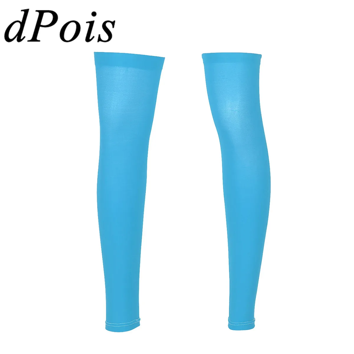 Мужские колготки высокой длины тянущиеся нейлоновые носки без косточек для