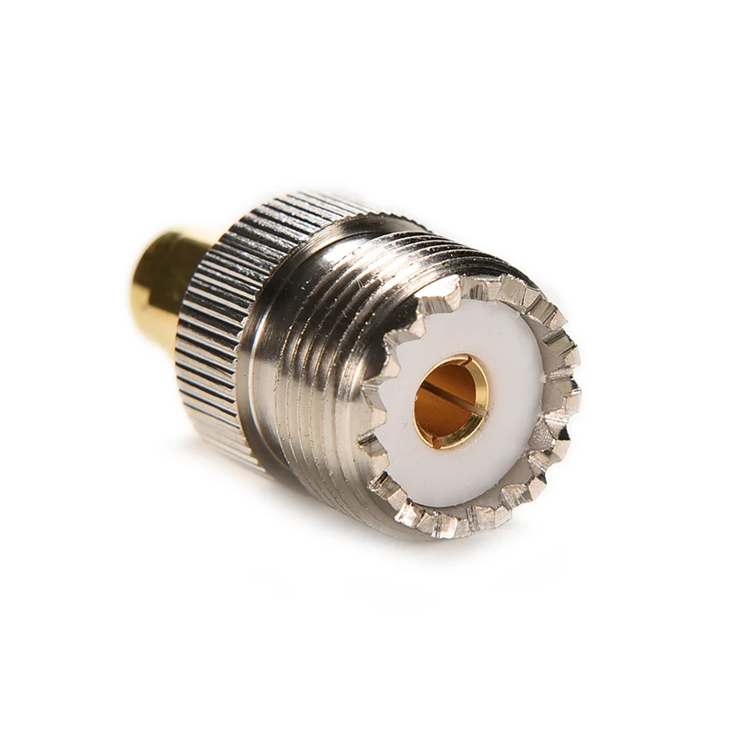 

Silvering Adapter SO239 UHF female jack to SMA plug male RF connector