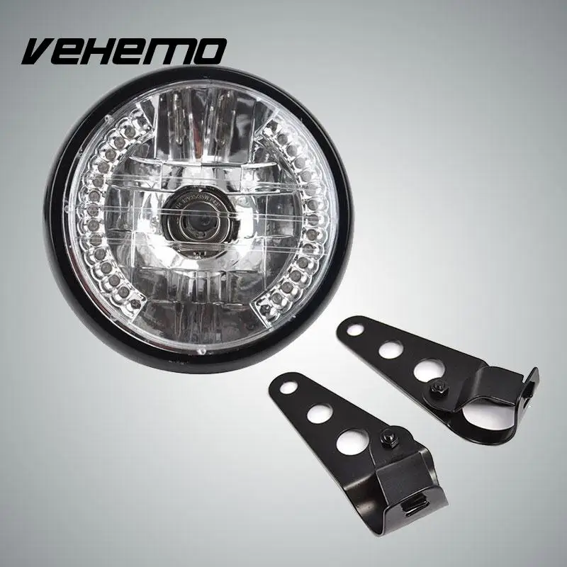 Универсальный 7 дюймовый мотоциклетный головной светильник светодиодный